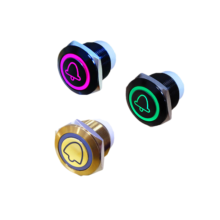 PBM-22(3色燈）自鎖開關